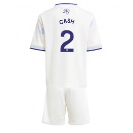 Aston Villa Matty Cash #2 Derde tenue Kids 2025-26 Korte Mouw (+ Korte broeken)